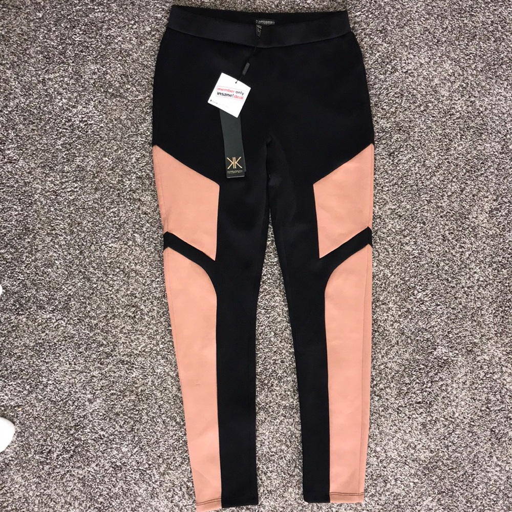KARDASHIAN KOLLECTION SLIM FIT PANT